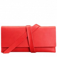 Тревел-кейс кожаный ручной работы кожи BlankNote 1.0 коралл
