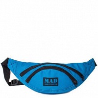 Бананка из ткани MAD LITE LIFE бирюзовая