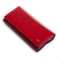 Женский кожаный кошелек Rainbow DR. BOND WRS-501-2 red