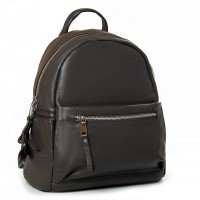 Женская кожаный рюкзак ALEX RAI 8635-9 grey