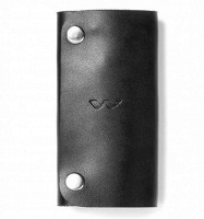 Кожаная мужская ключница The Wings Key Keeper черная TW-KEYKIPPER-BLACK-KSR