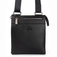 Мужская кожаная сумка через плечо BRETTON 5579-3 black