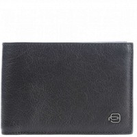 Кожаный кошелек Piquadro Black Square (B3) PU1392B3R_BLU