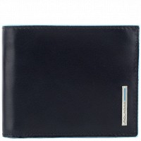 Кожаный кошелек Piquadro BL SQUARE/N.Blue PU4217B2R_BLU2