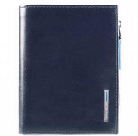 Кожаный кошелек Piquadro BL SQUARE/N.Blue PU4520B2R_BLU2