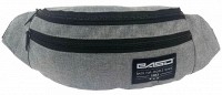 Поясная сумка, бананка Paso PPNS19-509 серая