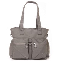 Летняя тканевая сумка Jielshi 3755 d.gray