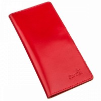 Красный женский кожаный кошелёк SHVIGEL 13990