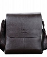 Мужская темно-коричневая сумка-планшет Kangaroo