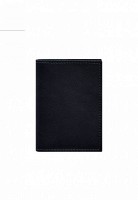Кожаная обложка для паспорта 1.2 синяя Краст BN-OP-1-2-NAVY-BLUE