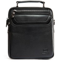 Мужская кожаная сумка через плечо BRETTON 445-4 black