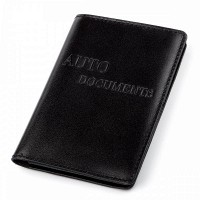 Кожаная обложка для автодокументов Shvigel 13924