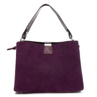 Женская замшевая сумка ALEX RAI 99119 bordo