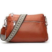 Женская кожаная сумка классическая ALEX RAI 2048-9 camel