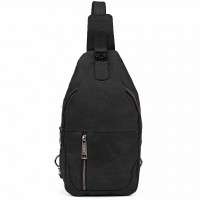 Мужская кожаная сумка-слинг TARWA RА-4004-3md