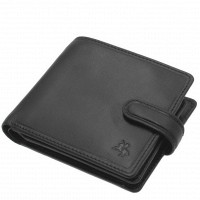 Мужской бумажник Visconti Visconti TSC42 Arezzo (Black) с защитой RFID