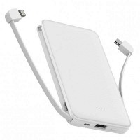 Повербанк ZIZ БЕЛЫЙ 10000 mAh 45087