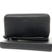 Кожаный мужской кошелек BRETTON 162-22 black