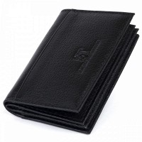 Женская кожаная визитница ST Leather 19213 Черная