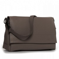 Женская кожаная сумка ALEX RAI 99105 gray
