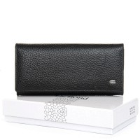 Женский кожаный кошелек BR DR. BOND W1-V-4 black-red