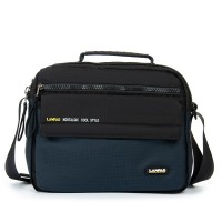 Мужская тканевая сумка через плечо Lanpad 4119 blue