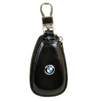 Мужская кожаная ключница F633 BMW black