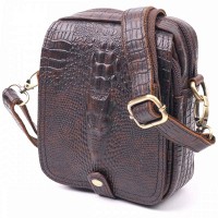 Мужская кожаная сумка через плечо Vintage 21300