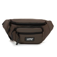 Мужская сумка на пояс Lanpad 83043 brown