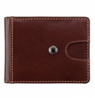 Мужской зажим для купюр из кожи Visconti VSL57 (Brown Monza)