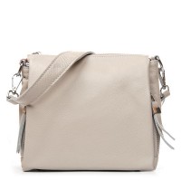 Женская кожаная сумка ALEX RAI 8942-9 l.beige