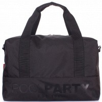 Городская черная сумка POOLPARTY swag-oxford