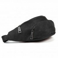 Мужская кожаная сумка бананка, сумка напоясная TARWA RA-30351-3md