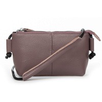 Молодежный клатч из кожи ALEX RAI 6003 purple