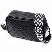 Молодежная женская кожаная сумка через плечо Vintage 22387 