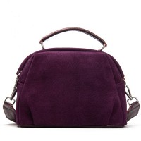 Женская замшевая сумка ALEX RAI 99125 bordo