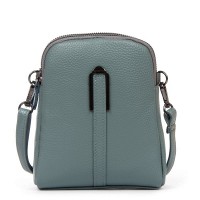 Молодежный клатч из кожи ALEX RAI 88089 blue