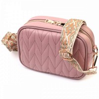 Молодежная женская кожаная сумка через плечо Vintage 22614 