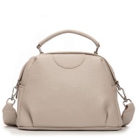 Женская кожаная сумка ALEX RAI 99125 beige