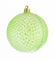 Шар на елку "Ежик" зеленый Новогодько d-8 972810