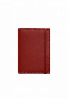 Кожаная обложка для паспорта 1.0 красная краст BN-OP-1-RED