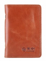 Обложка для документов из кожи HiArt AD-03 Crystal Amber