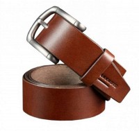 Кожаный мужской ремень BlankNote коричневый BN-BELT-2-FLINT