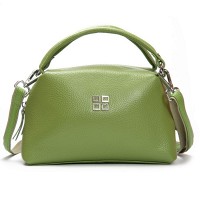 Женский молодежный кожаный клатч ALEX RAI F-5504 apple green