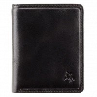 Кожаный мужской кошелек с RFID защитой Visconti tsc39 blk