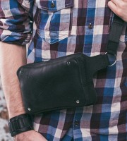 Сумка на пояс BlankNote DropBag (Графит)