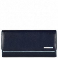 Кожаное женское портмоне Piquadro Blue Square (PD3889B2_BLU2)