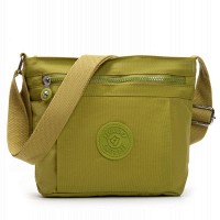 Летняя тканевая сумка Jielshi 1916 pea green