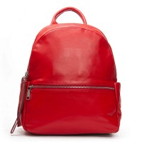 Женский кожаный рюкзак ALEX RAI 95517-9 red