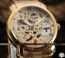 Мужские часы скелетон Winner BestSeller New (1122)